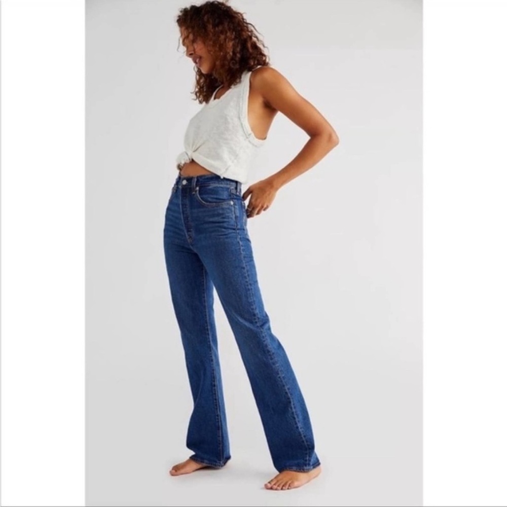 Levi's, Ribcage Bootcut, Women's Denim Blue Jeans, Size 29 x33